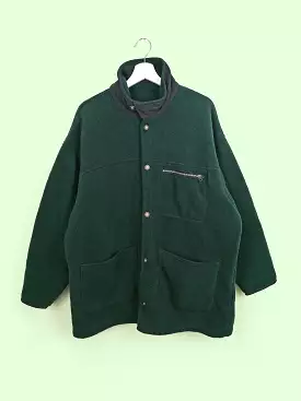 90's PATAGONIA Oversized Fleece Button Shirt- size L-XL