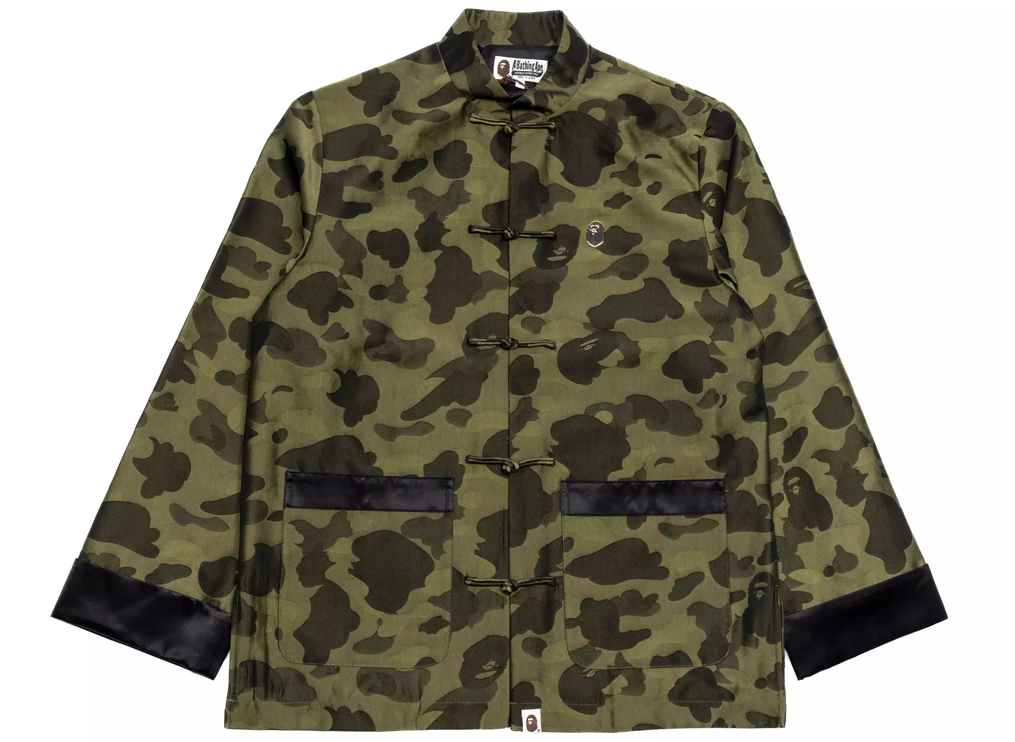 A Bathing Ape 1st Camo Brocade China Jacket xld