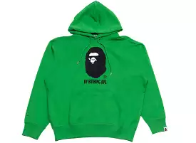 A Bathing Ape Ink Camo by Bathing Ape Pullover Hoodie in Green xld