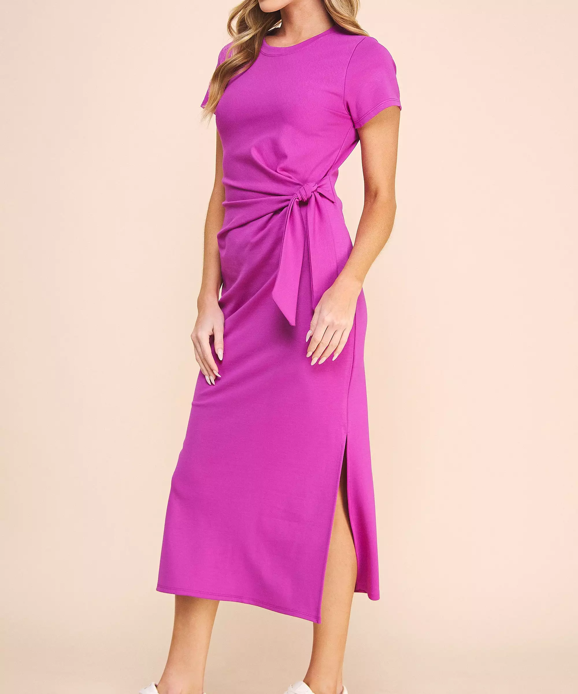 Anastasia Dress - Magenta