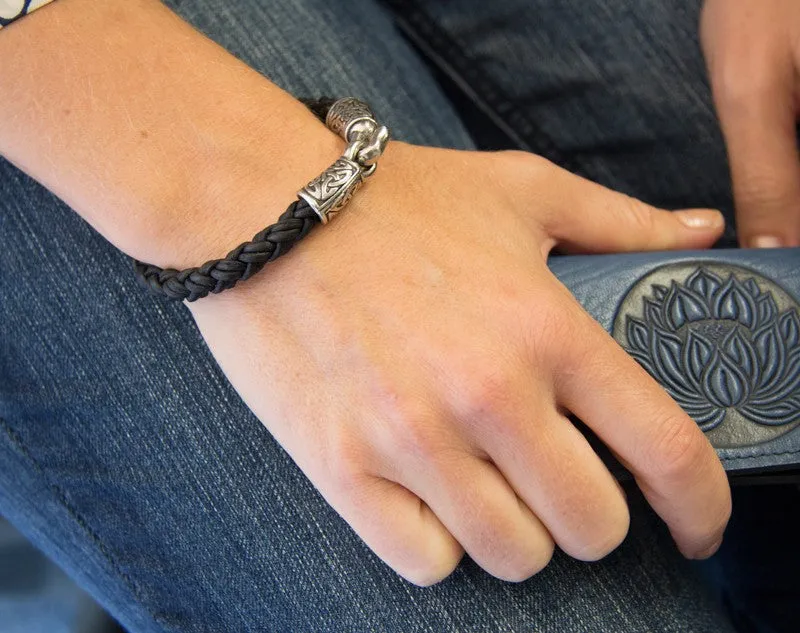 Braided Leather Bracelet