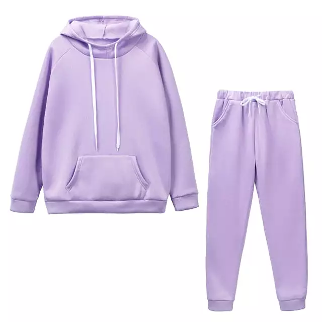 Casual 2 Piece Set Women Tracksuit Autumn Spring Hoodies