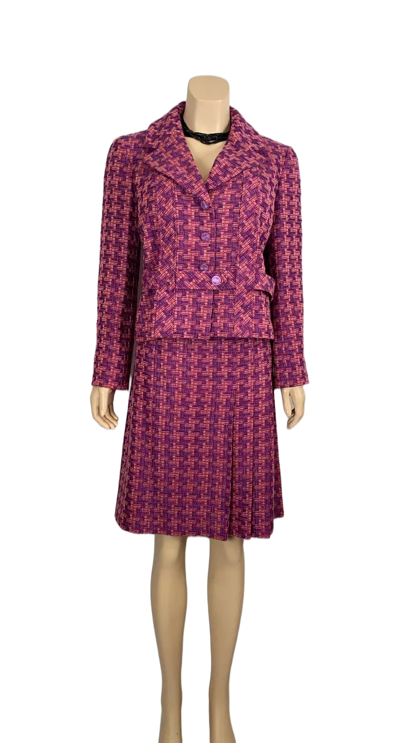 Chanel 01P 2001 Spring Skirt Suit FR 42/44 US 6/8