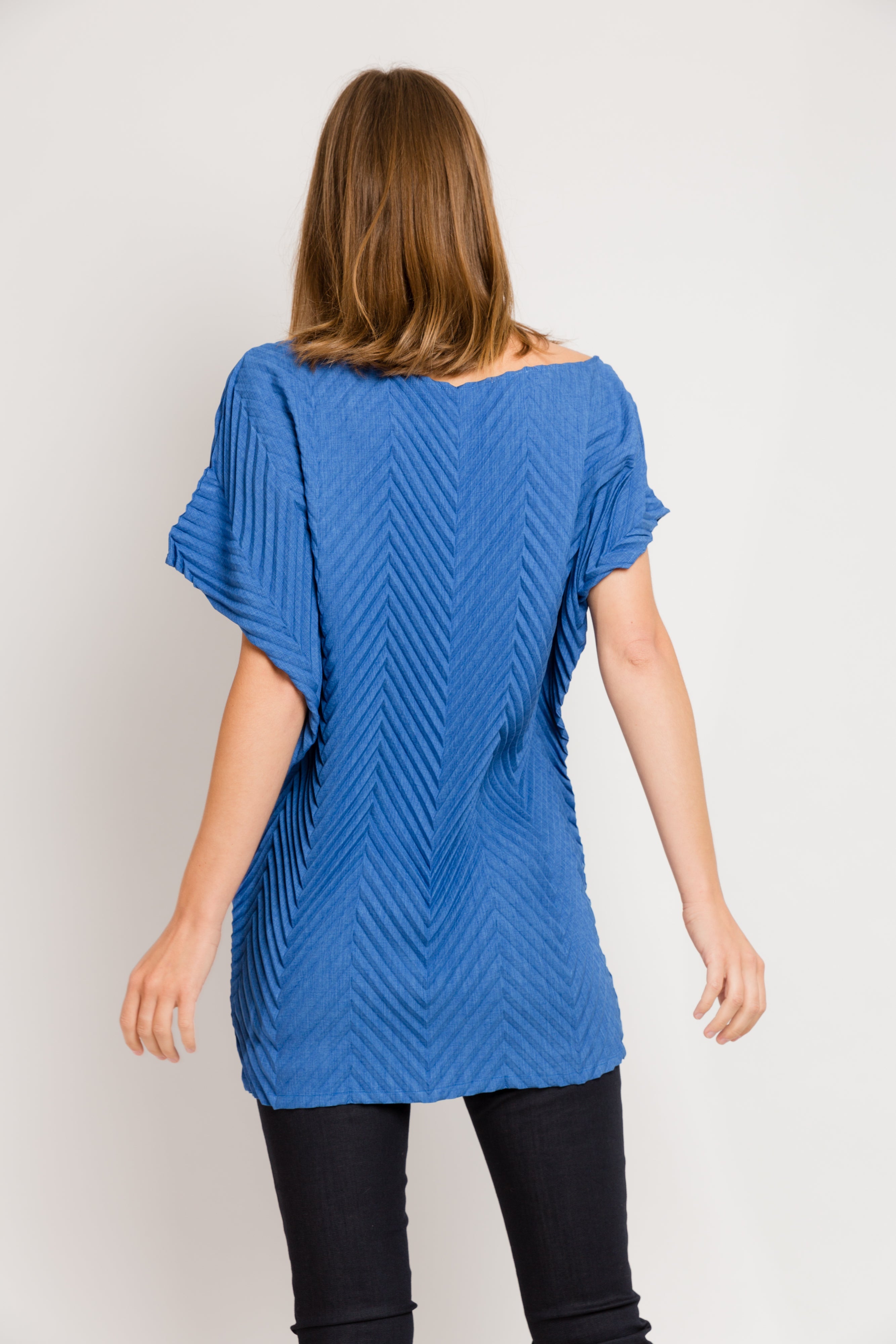 Chevron Andy Tunic Dress | Royal