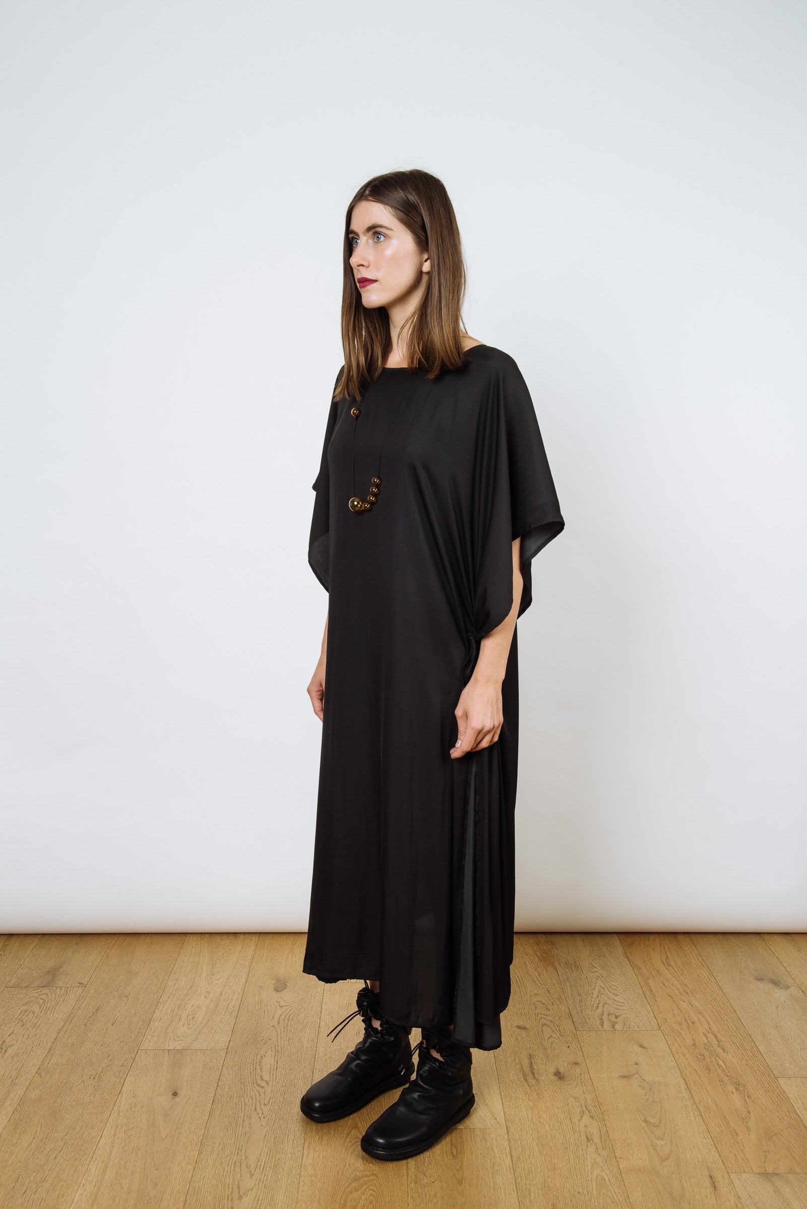 Convertible Lisbon Dress | Silky Black