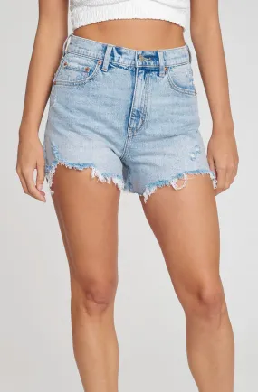 DAZE KNOCKOUT DENIM SHORTS IN SUN KISSED VINTAGE