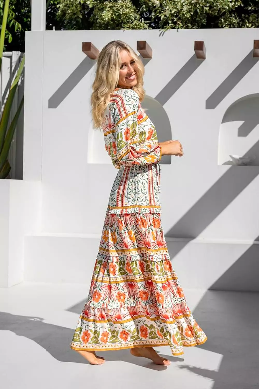 DESERT FLOWER MAXI SKIRT