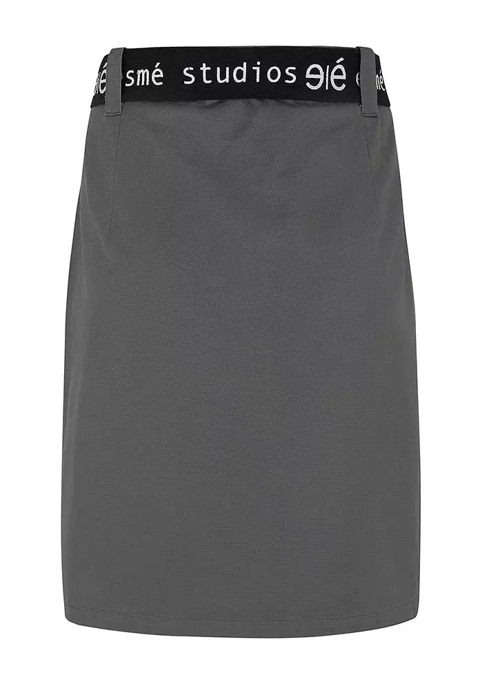 Esmé Studios Hella Skirt ES422-712 Nederdel - Charcoal Gray