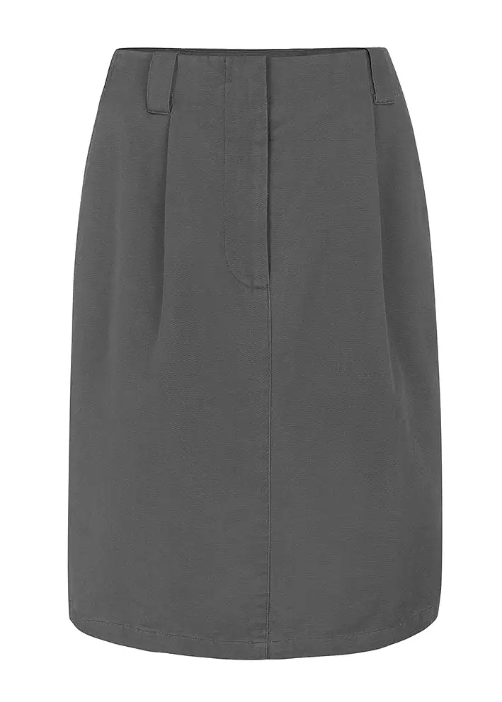 Esmé Studios Hella Skirt ES422-712 Nederdel - Charcoal Gray