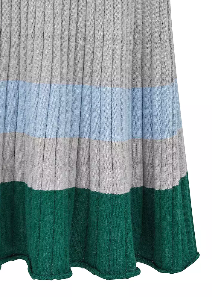 Esmé Studios June Midi Skirt Knit Nederdel - Paloma