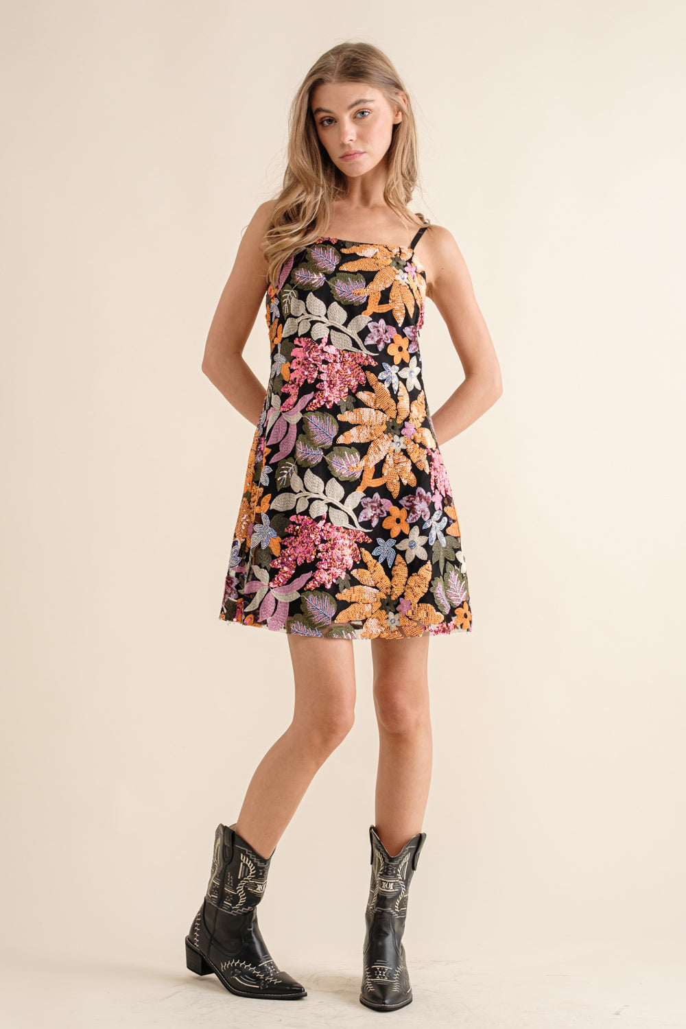 Floral Garden Mini Dress