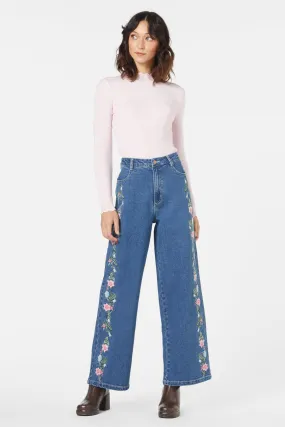 Flower Chain Jean