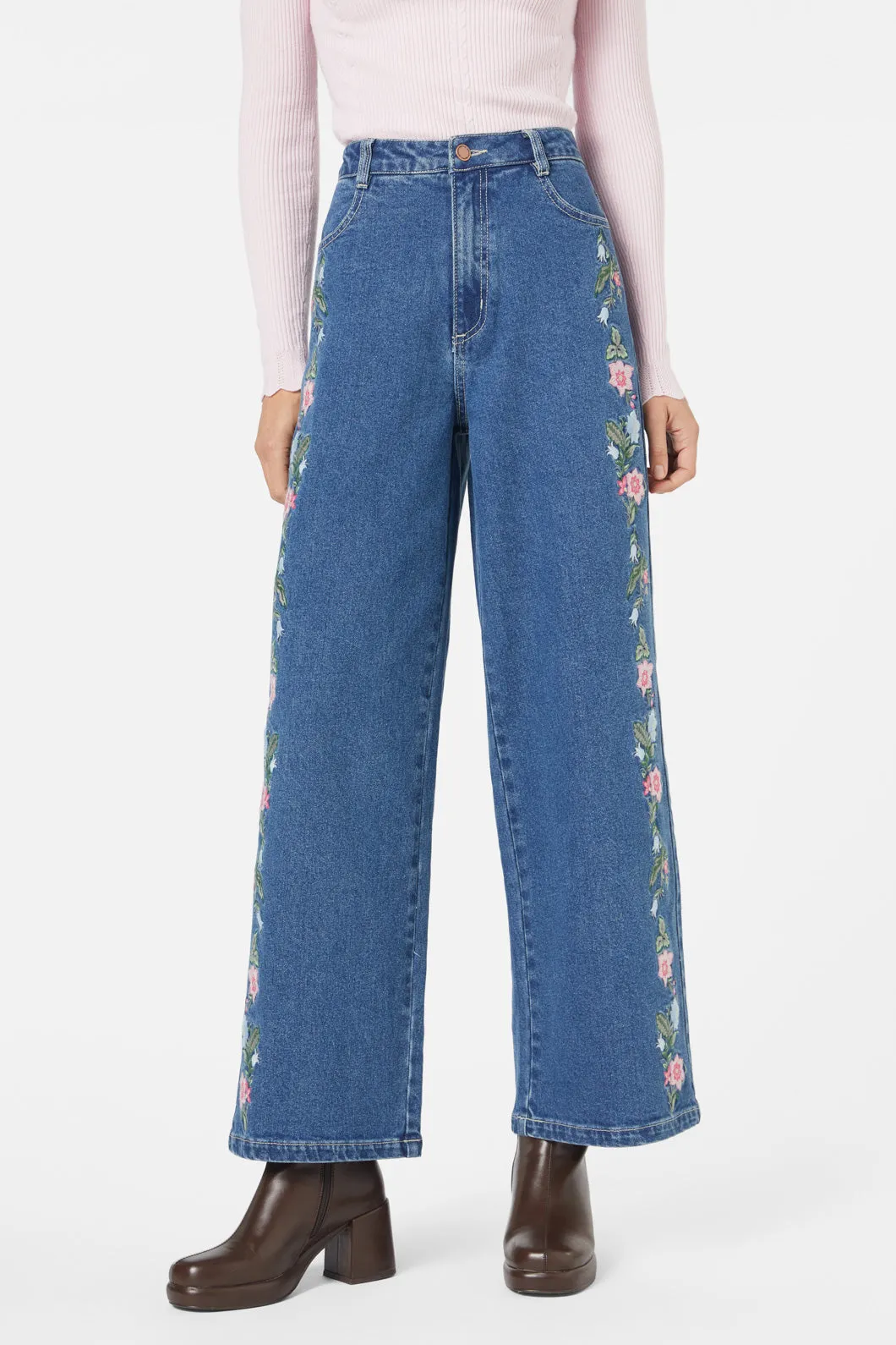 Flower Chain Jean