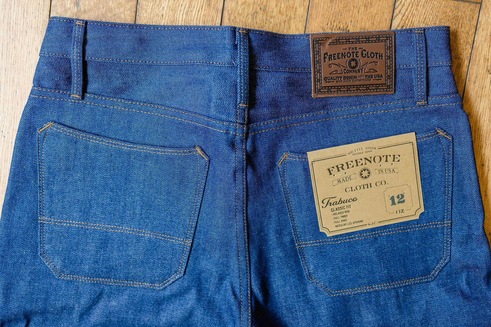 Freenote Cloth Trabuco - 12oz Vintage Blue