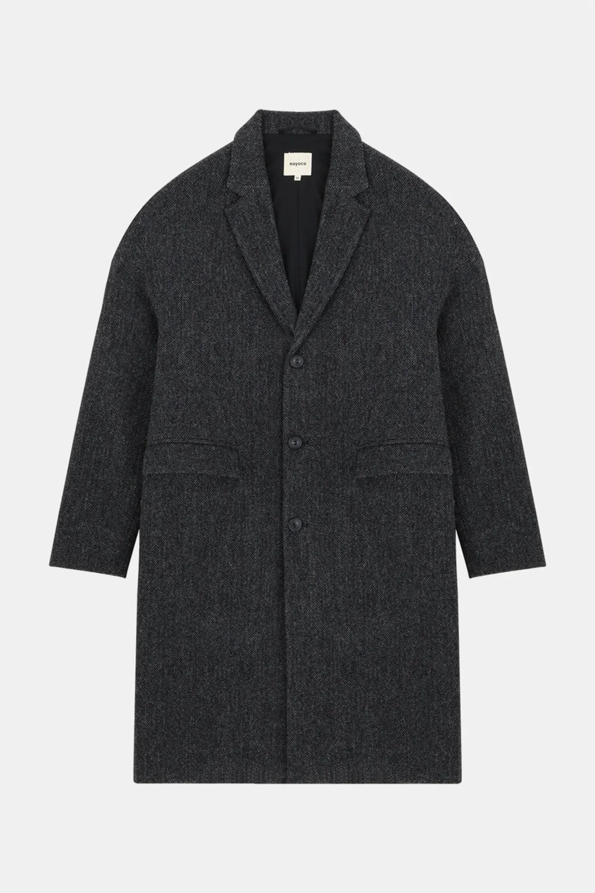 Genoa Wool And Cashmere Coat - Anthracite