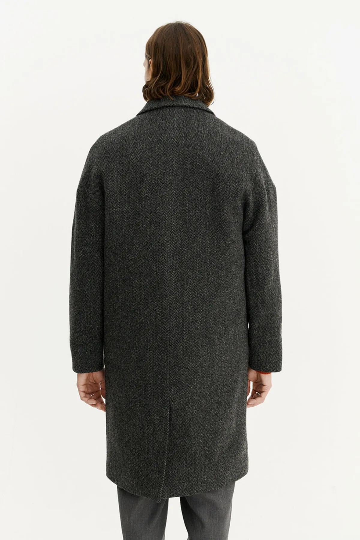 Genoa Wool And Cashmere Coat - Anthracite