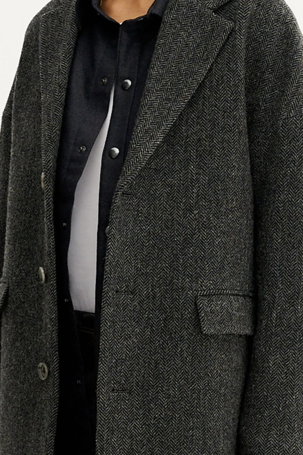 Genoa Wool And Cashmere Coat - Anthracite