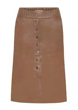 Gustav Emmi leather skirt 50550 Skindnederdel - Raw Hide