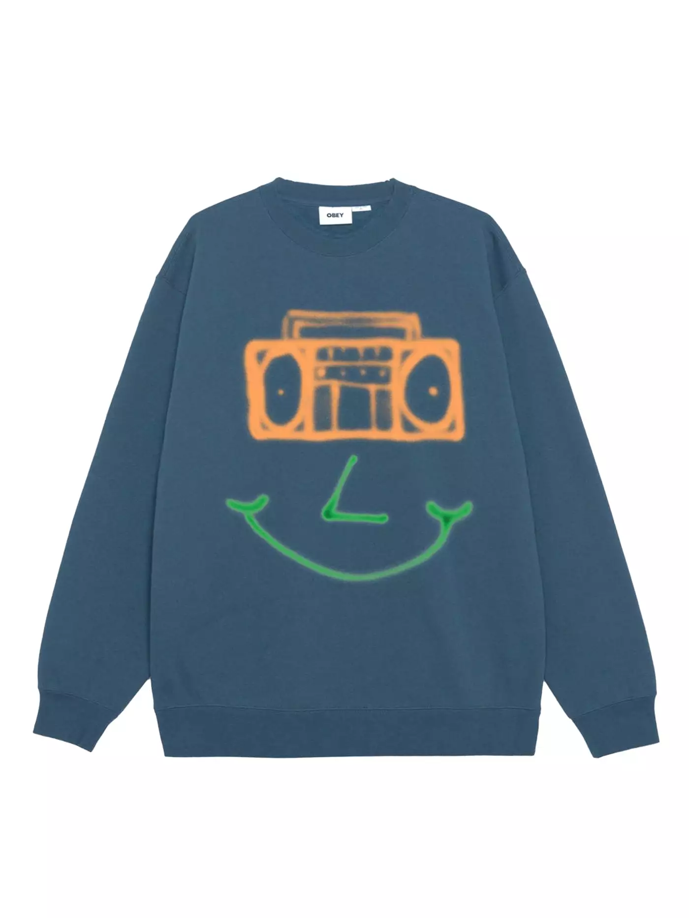 Happy Boombox Crewneck Sweatshirt