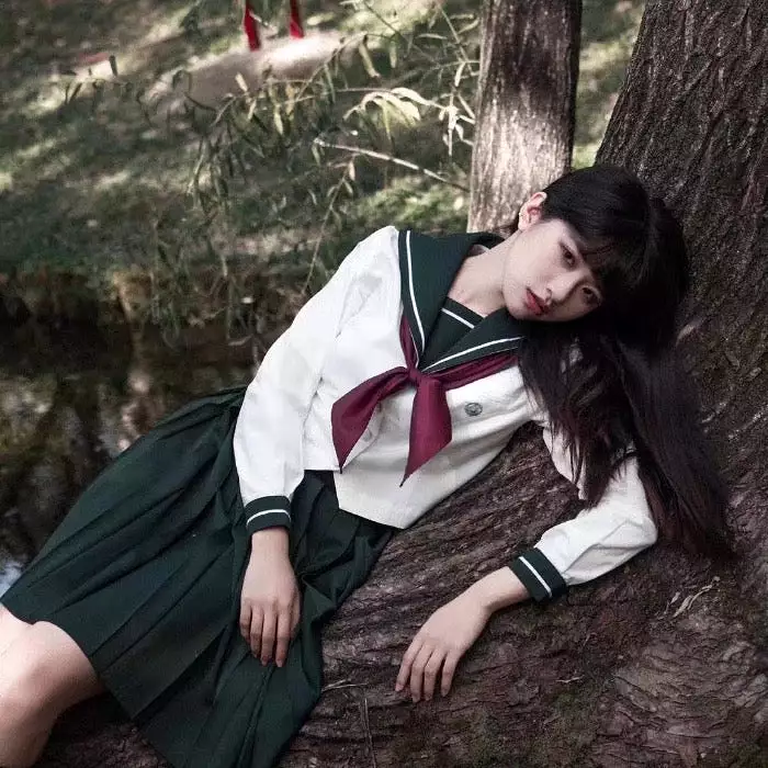 Inuyasha Kagome Higurashi (日暮 かごめ) same style Japan uniform skirt cosplay / daily