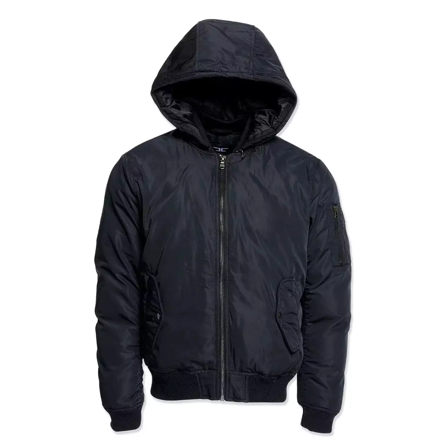 Jordan Craig Squadron Hooded Bomber Men's Jacket Black