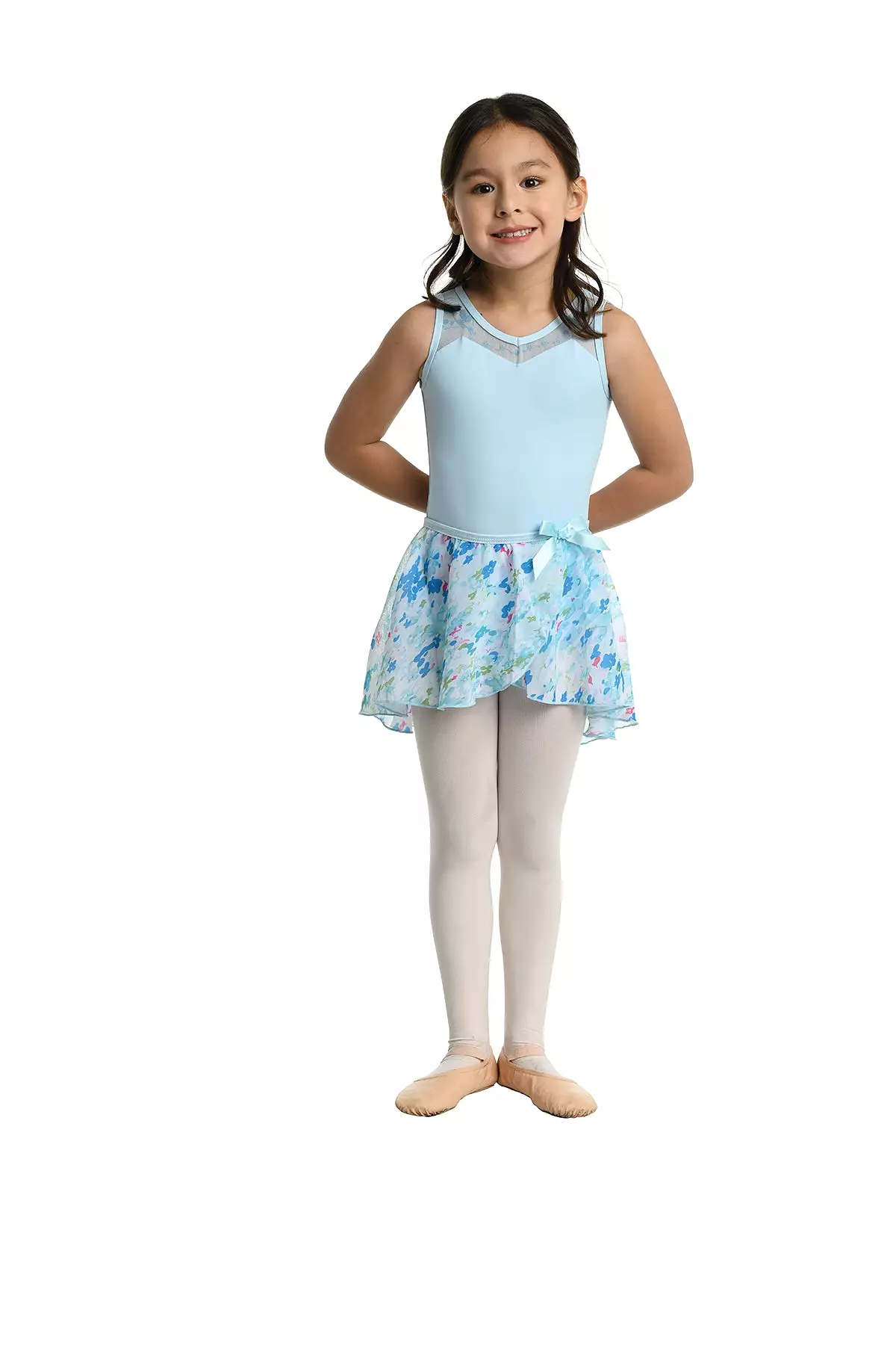 Kids Collette Pastel Flower Skirt