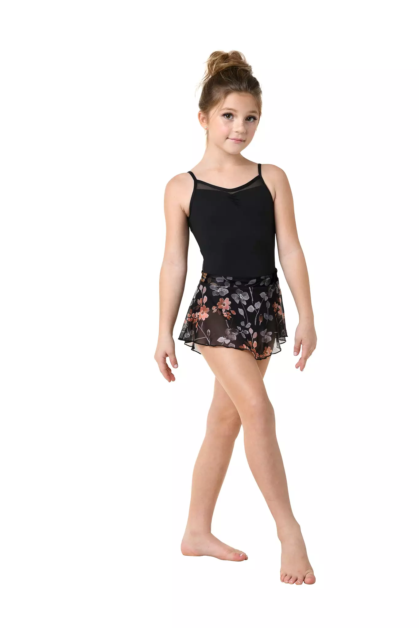 Kids Floral Printed Skirt