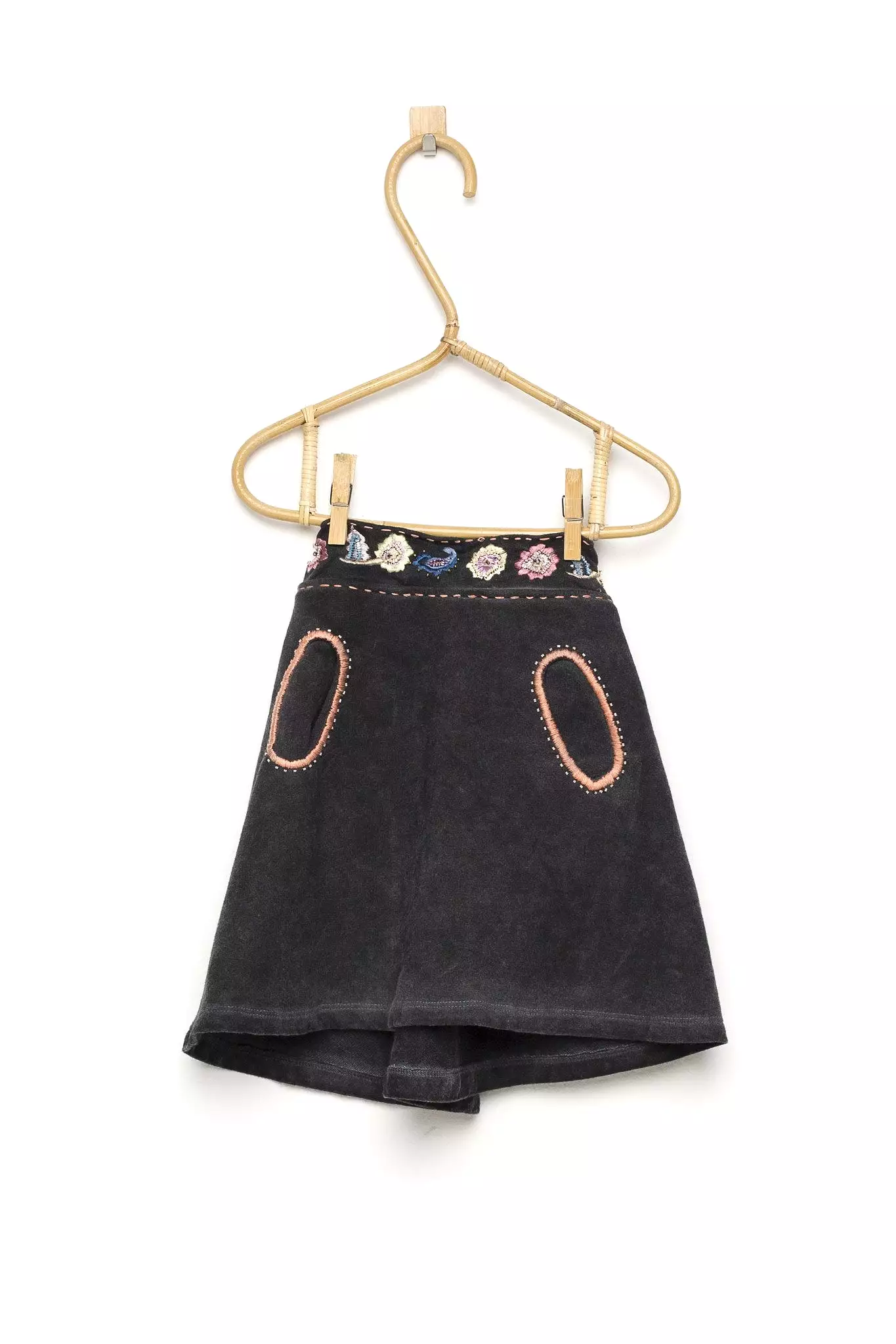 Kids Vintage Jogger Mini Skirt