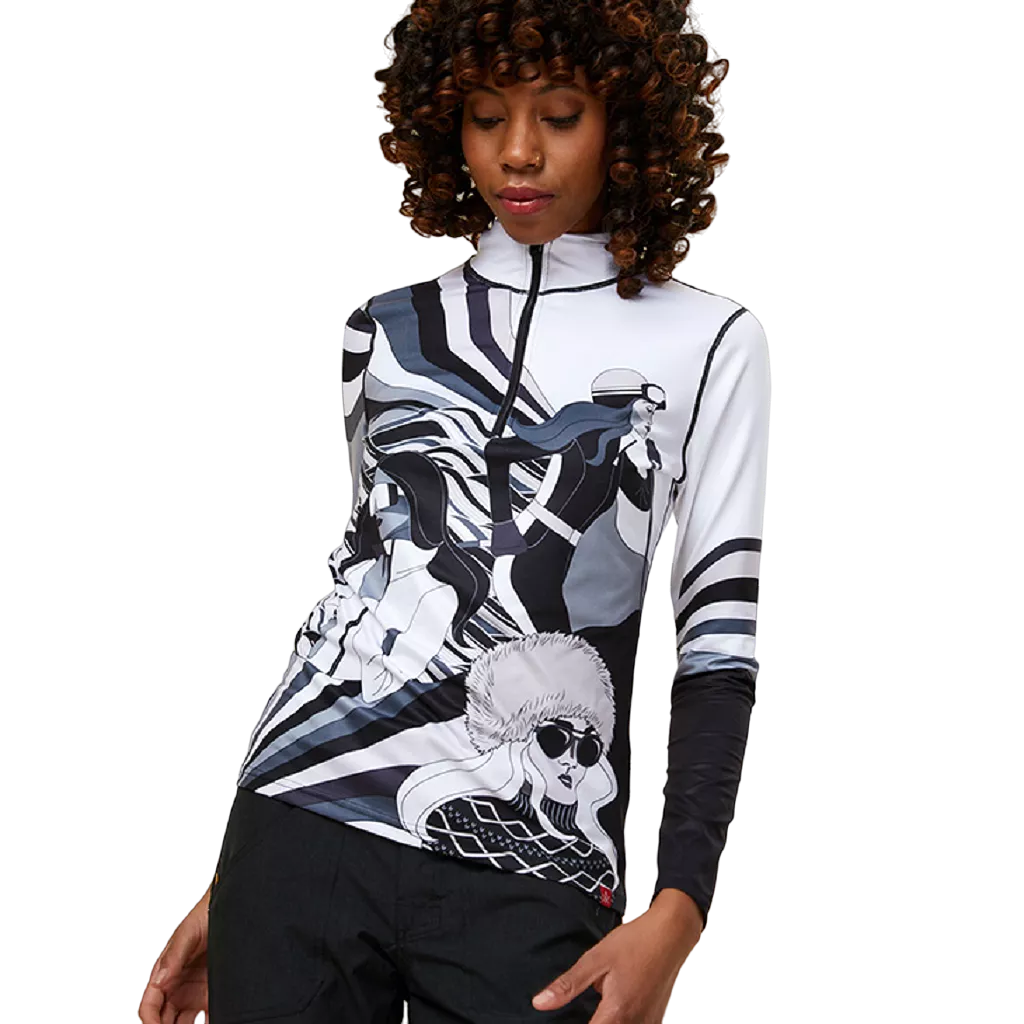 Krimson Klover Women's Vixen 1/2 Zip Top