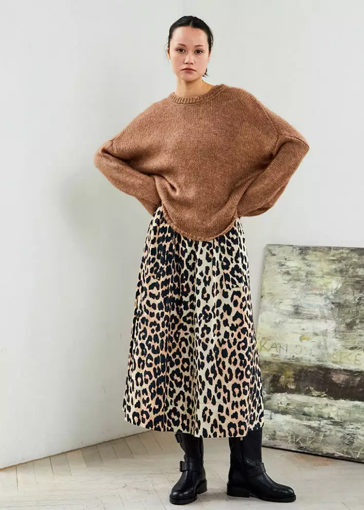 La Rouge Leonora Skirt - Nederdel - Leopard