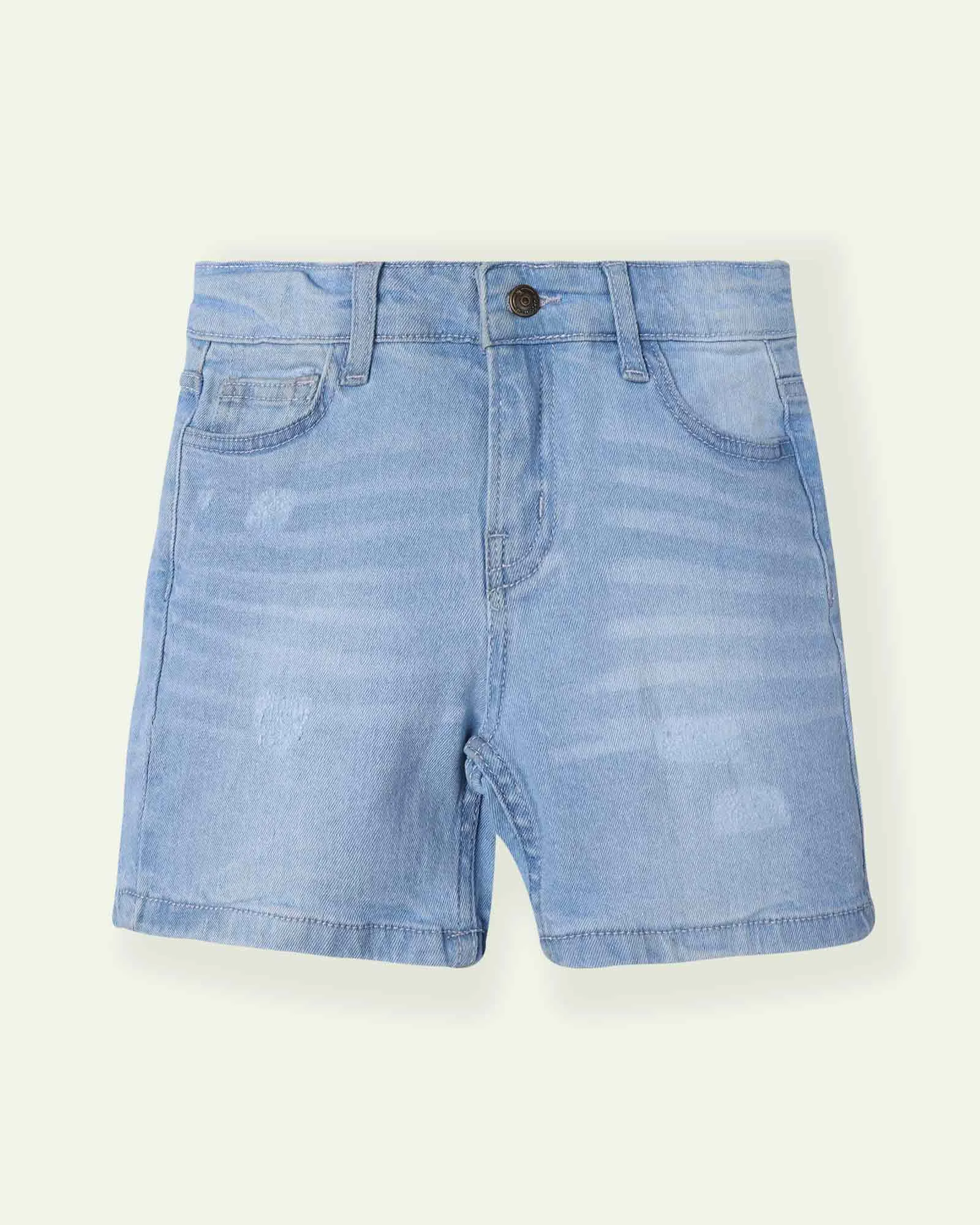 Lightwash Denim Shorts