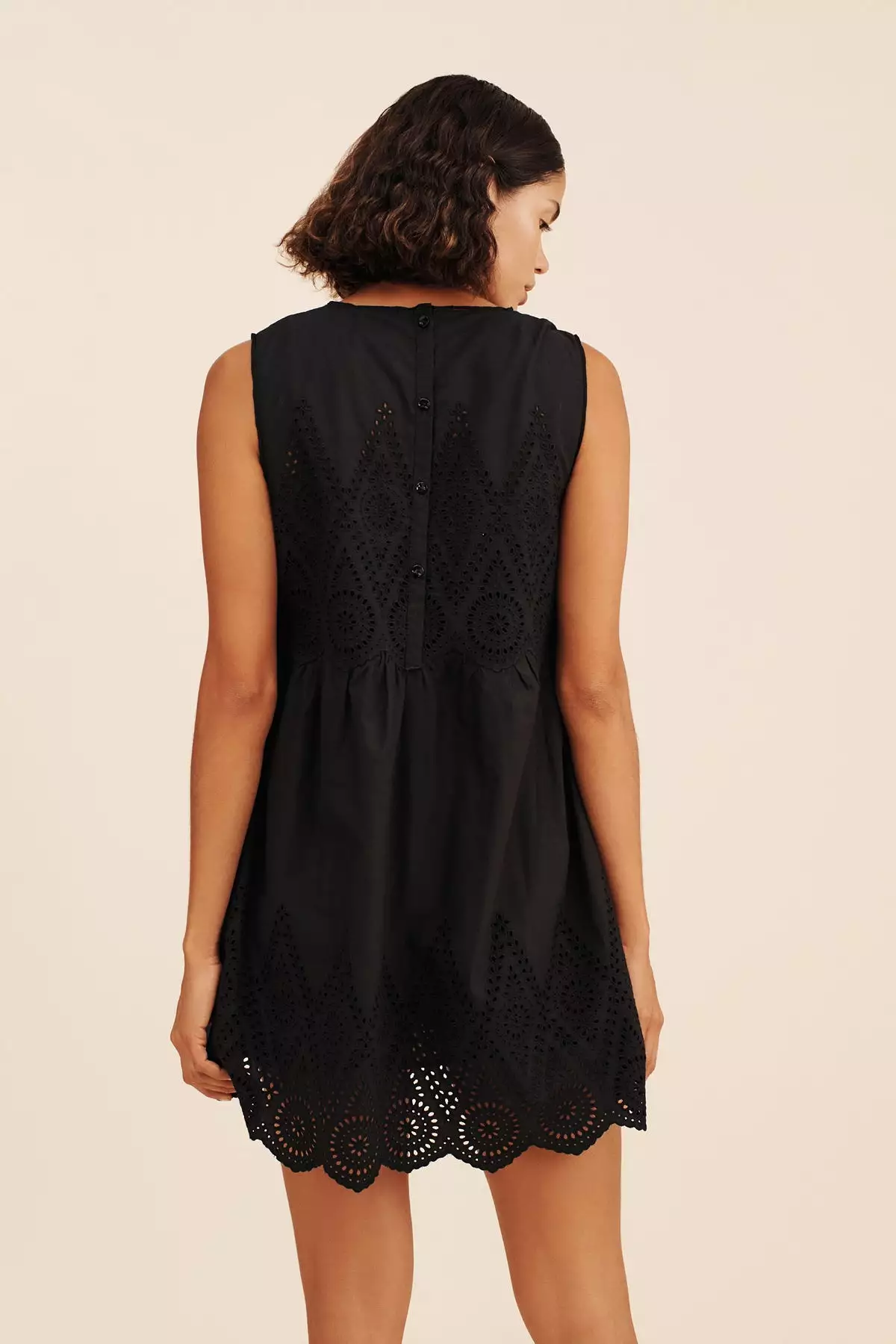 LOUISA MINI DRESS - BLACK