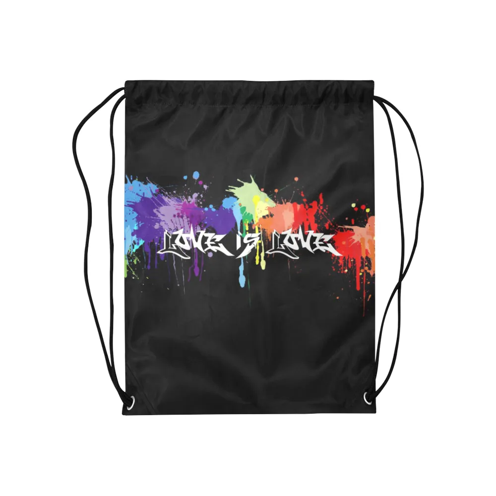 Love is Love Gay Pride Drawstring Bag