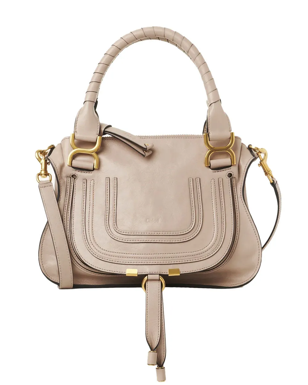 Marcie Shoulder Bag in Deep Beige