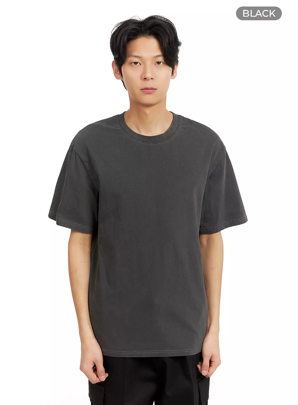 Men's Basic Crew Neck T-Shirt IA402