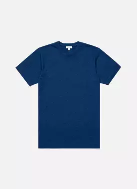 Men's Indigo Dyed Riviera T-shirt in Real Indigo