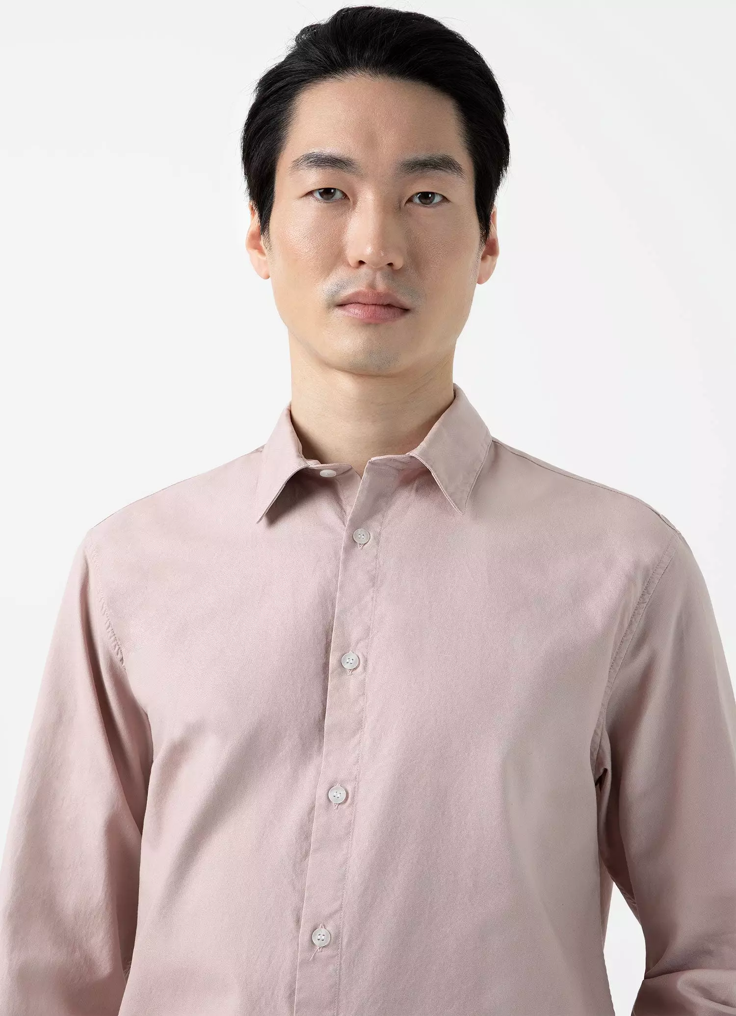 Men's Oxford Shirt in Pale Pink