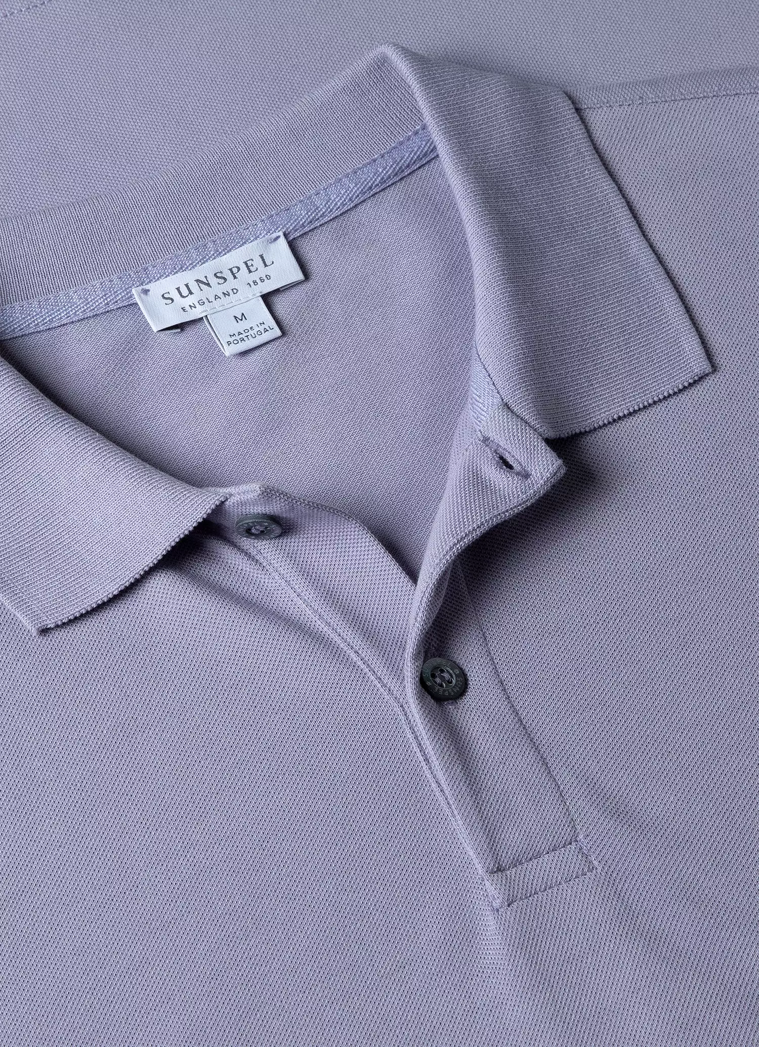 Men's Piqué Polo Shirt in Lavendar