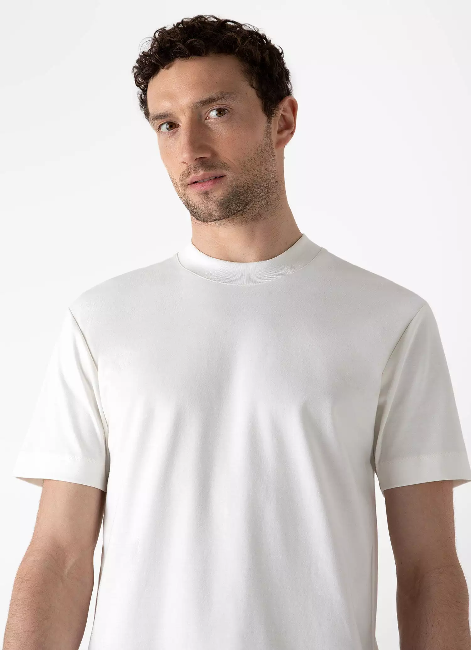 Men's Relaxed Fit Heavyweight T-shirt in Off-White