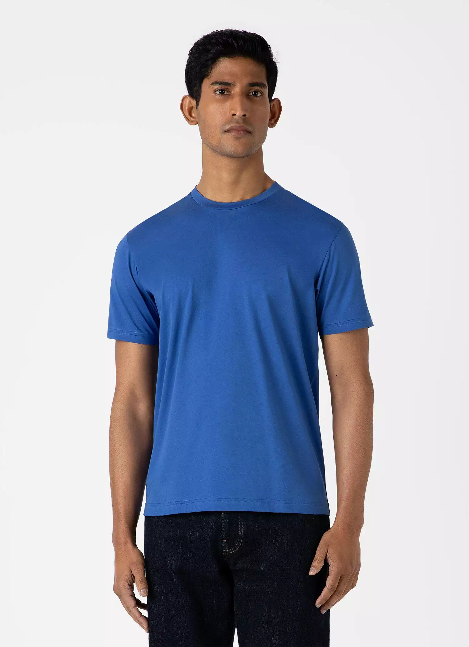 Men's Riviera Midweight T-shirt in French Blue