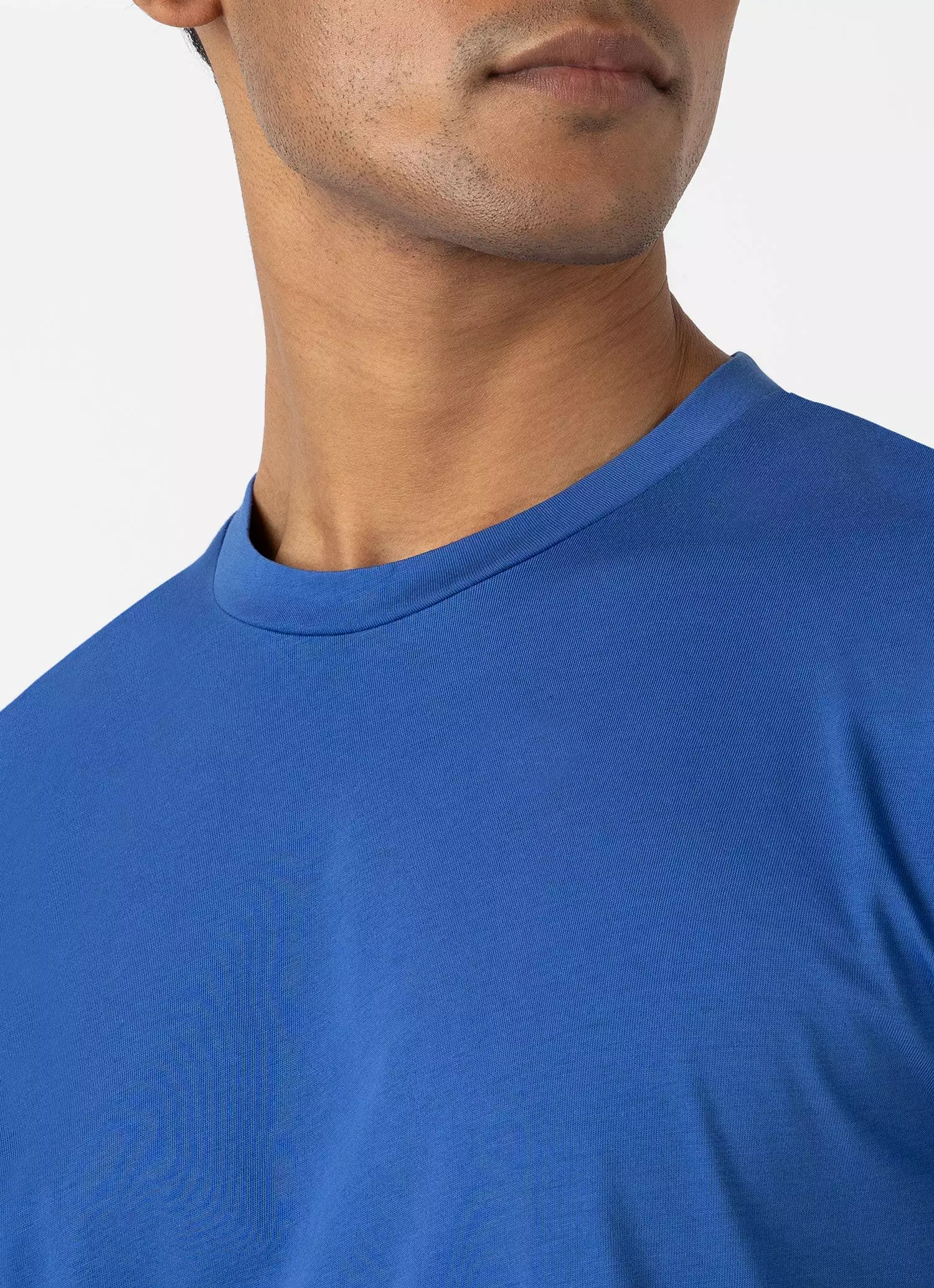 Men's Riviera Midweight T-shirt in French Blue