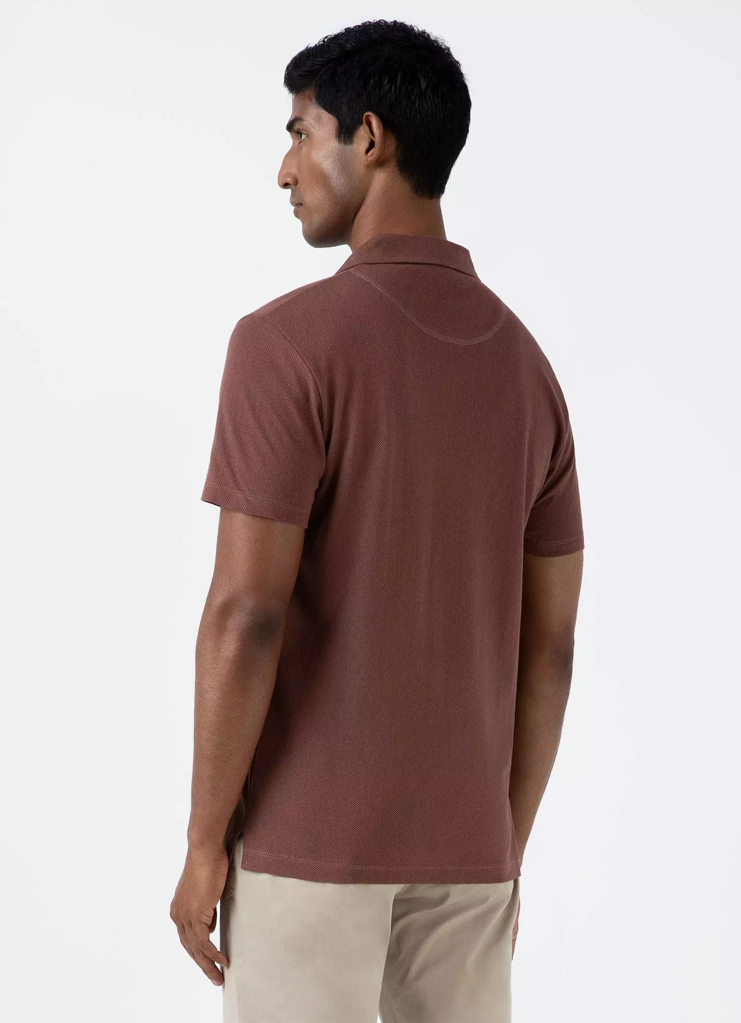 Men's Riviera Polo Shirt in Brown