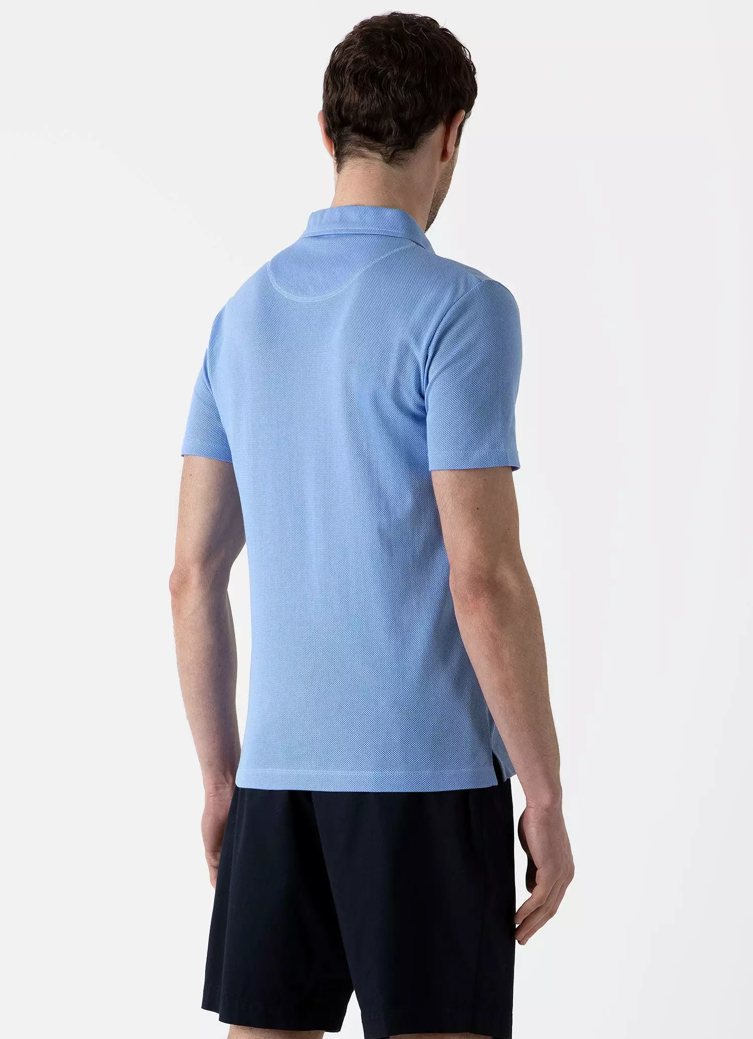 Men's Riviera Polo Shirt in Cool Blue