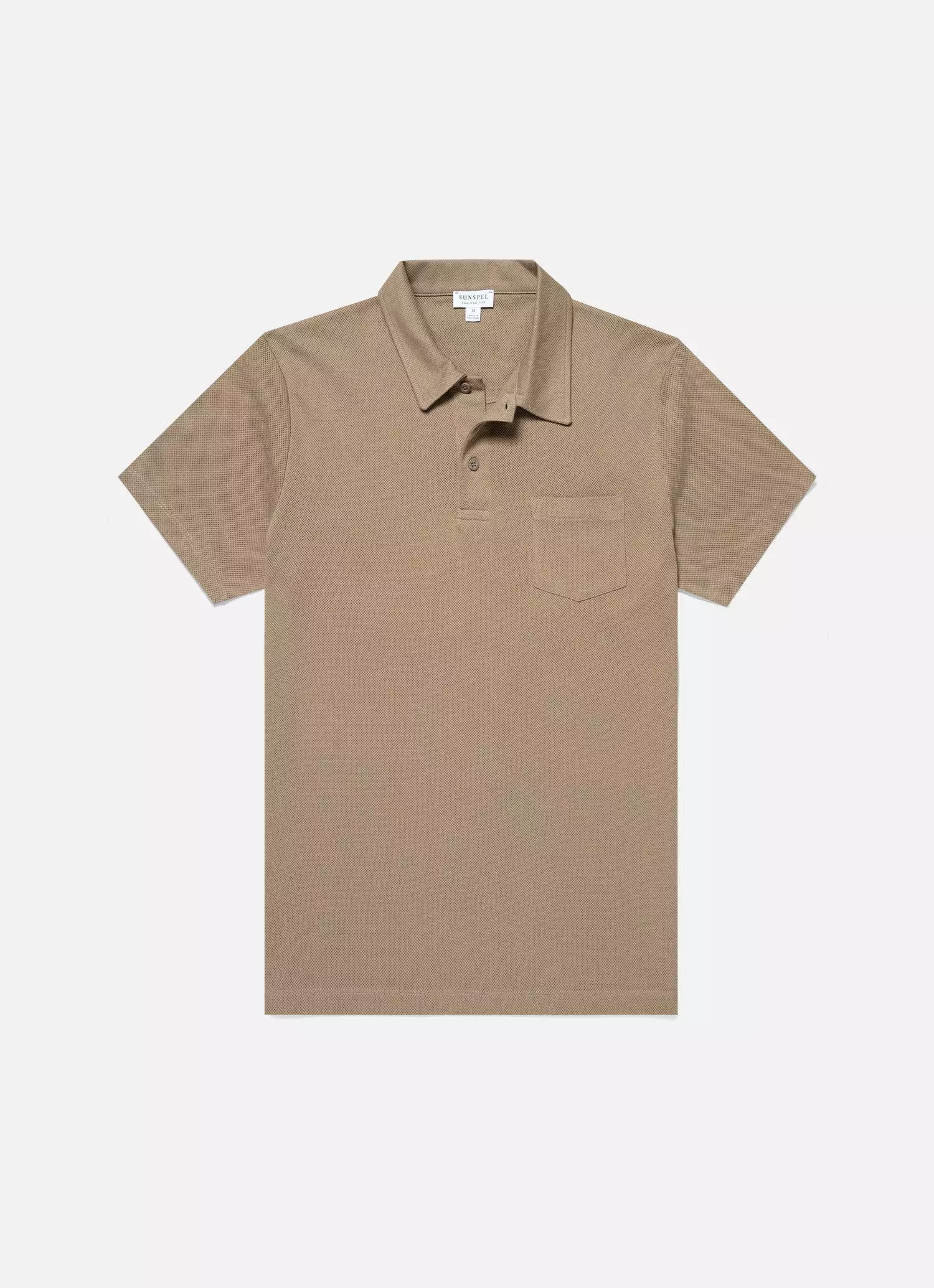 Men's Riviera Polo Shirt in Dark Stone