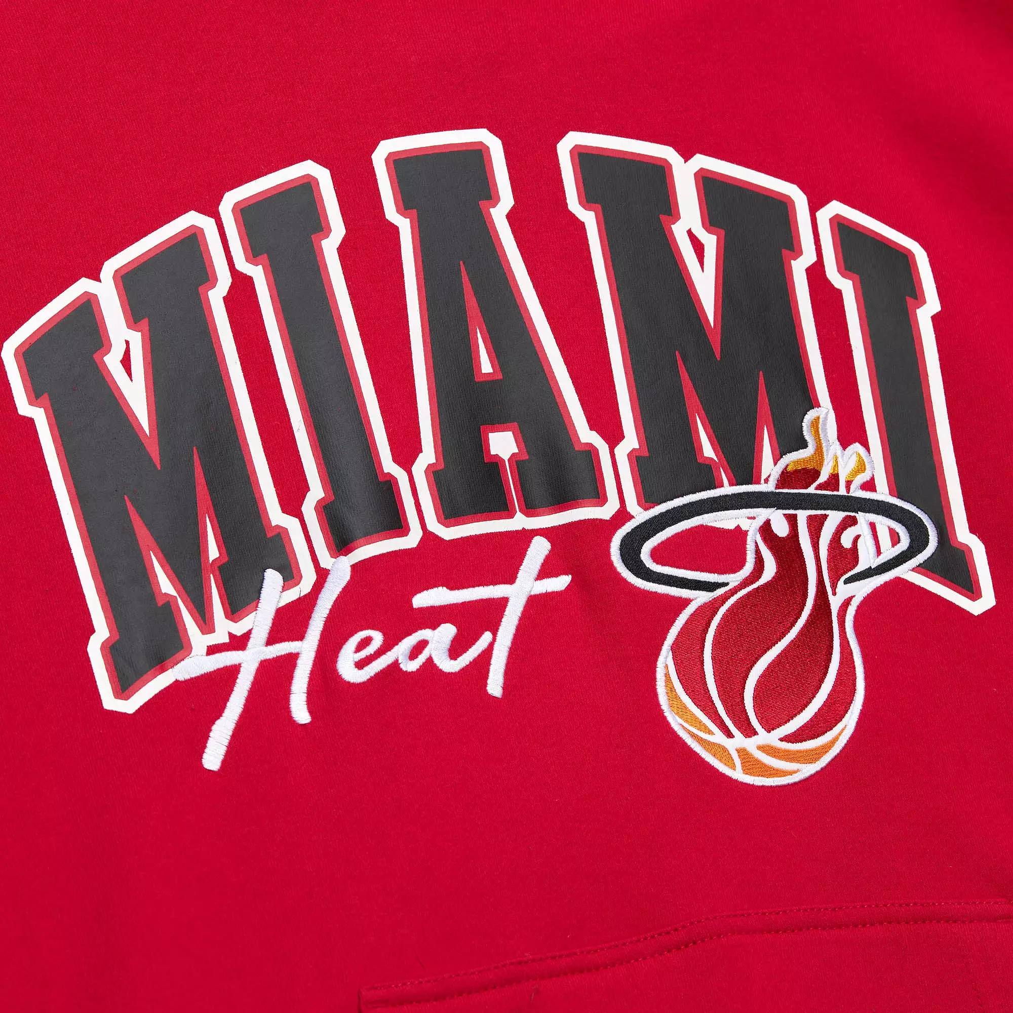 Mitchell & Ness Miami HEAT Vintage Logo Hoodie