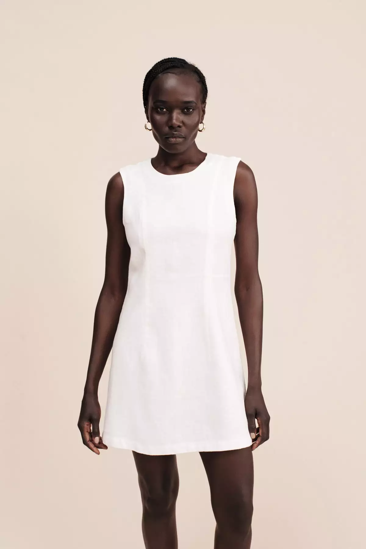 MUSA MINI DRESS - IVORY