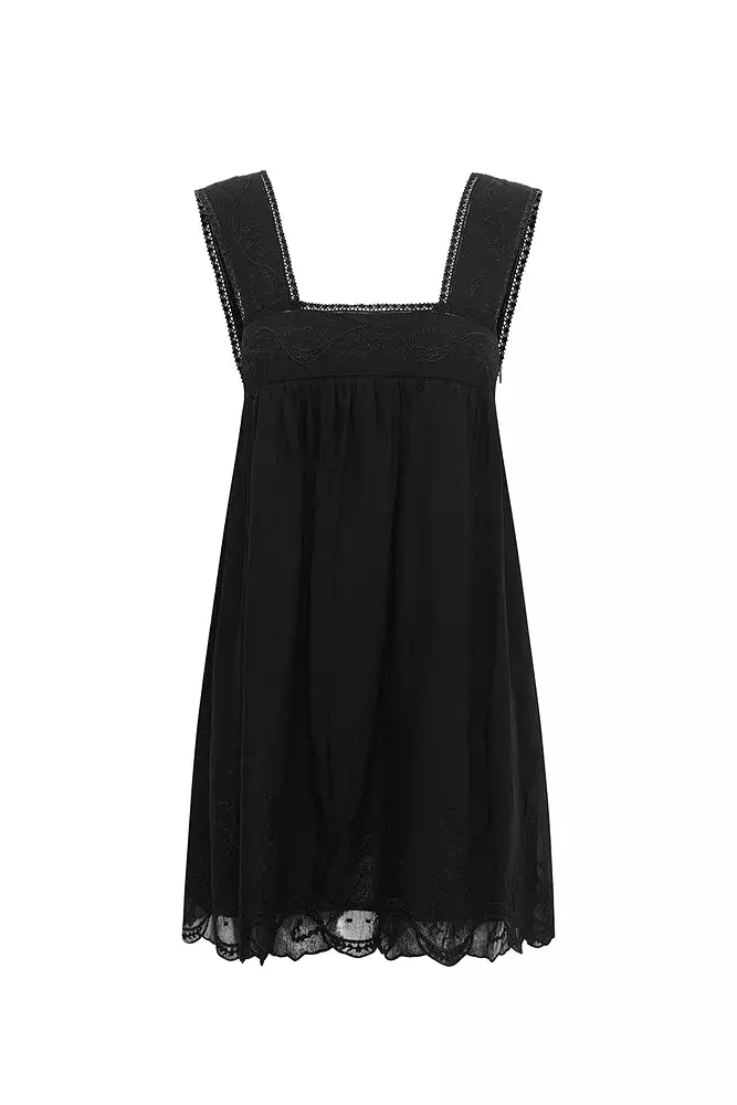 MYLAH MINI DRESS - BLACK