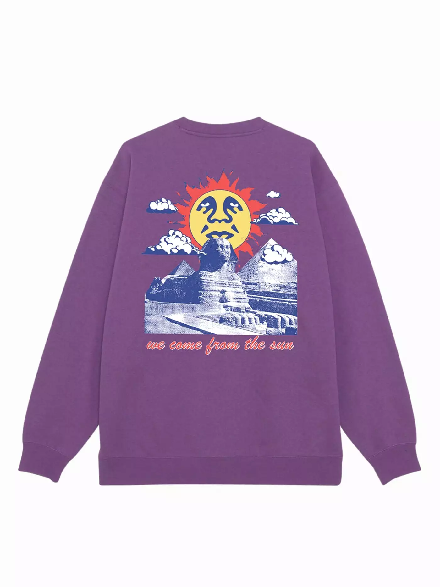 Obey We Come From The Sun Crewneck Sweatshirt