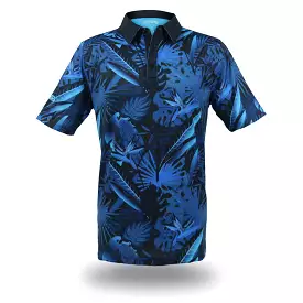 OGA X Bettinardi Tiki 24 - OGA Men's Polo - Tropical Blue