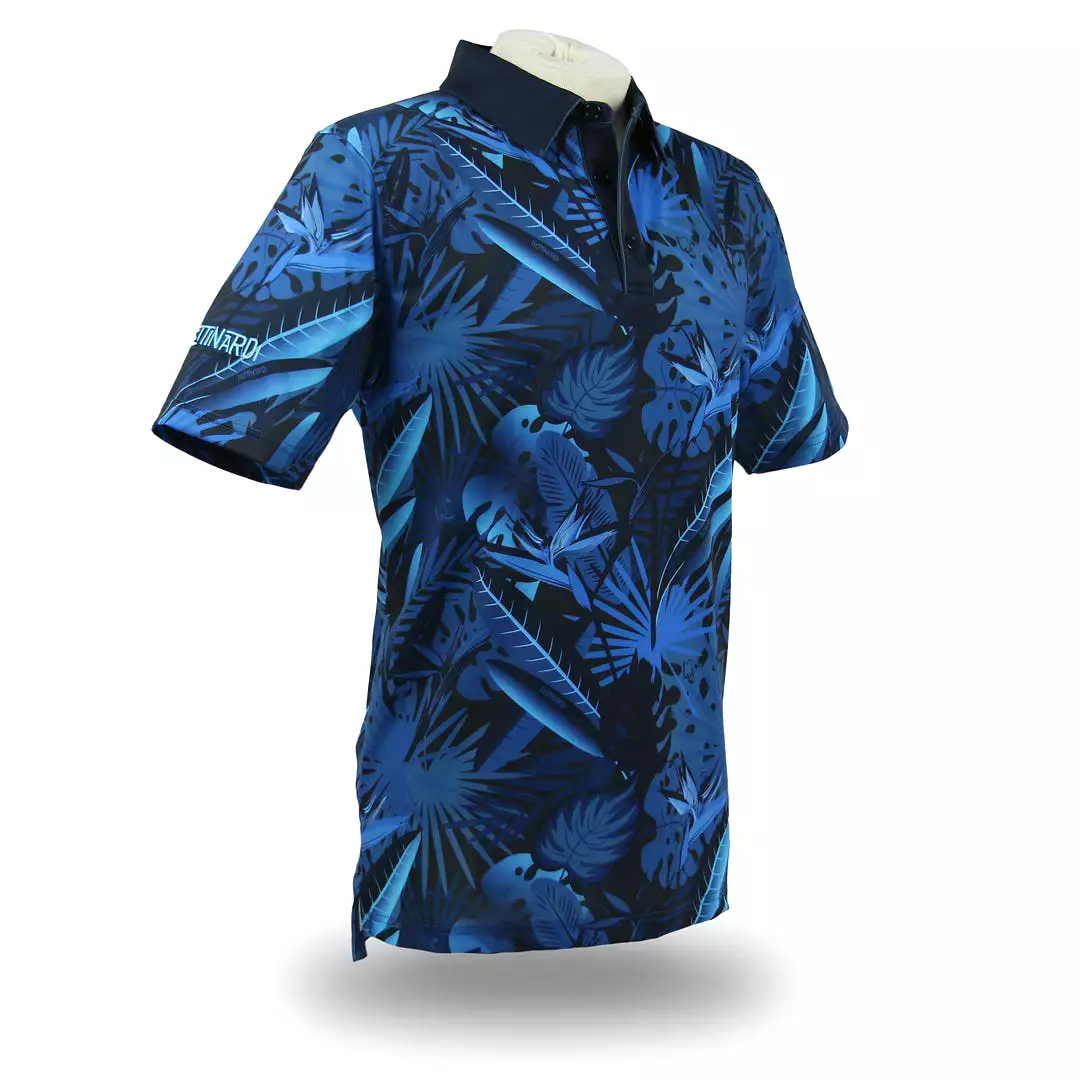 OGA X Bettinardi Tiki 24 - OGA Men's Polo - Tropical Blue